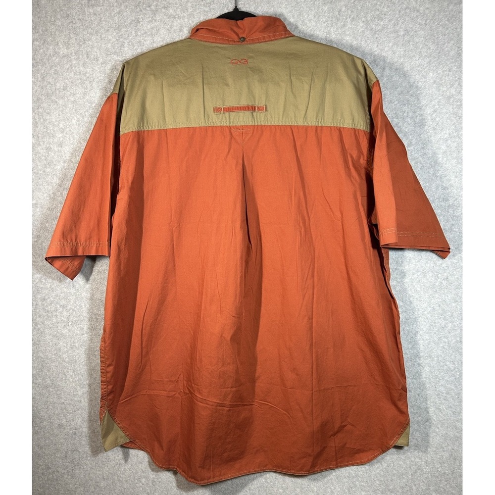Game Guard Competition Shooter Shirt Mens XL Button Down Terra Cotta Hunting - Picture 2 of 11